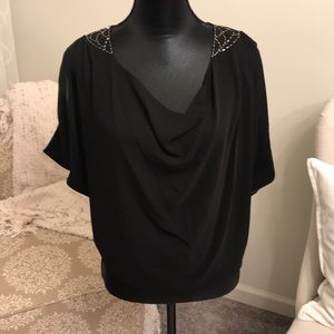 Poncho open back top